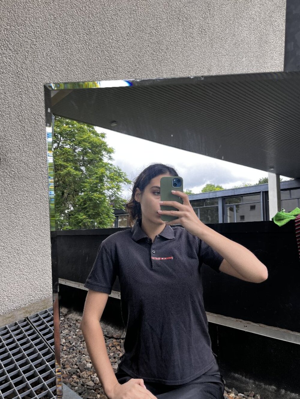Prada - Polo Shirt Black Preloved